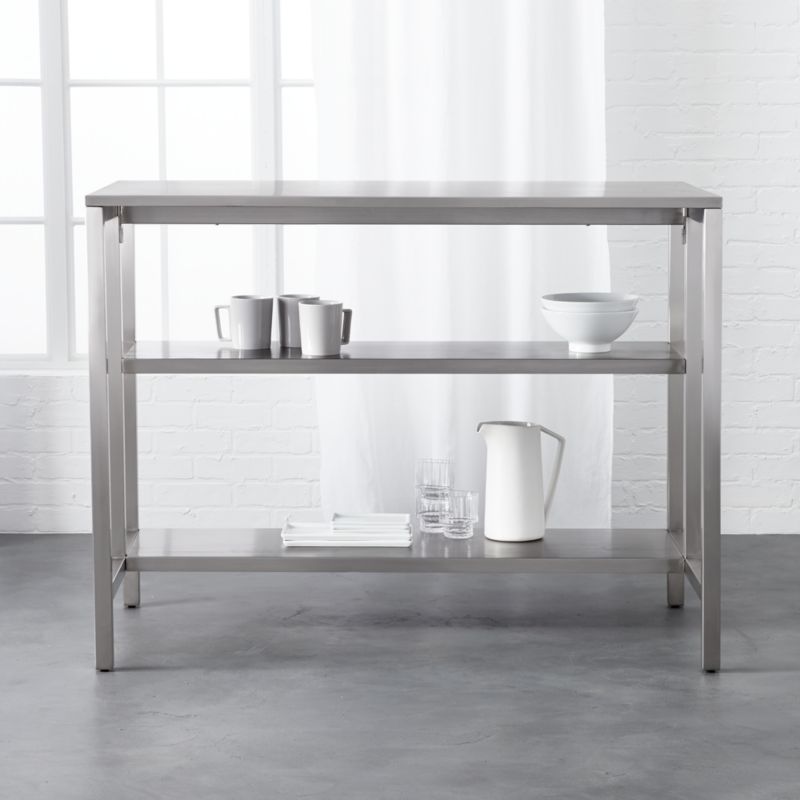 coterie kitchen cart CB2