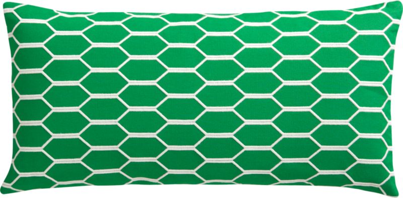 coup clover 23"x11" pillow