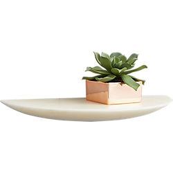 cove marble shelf