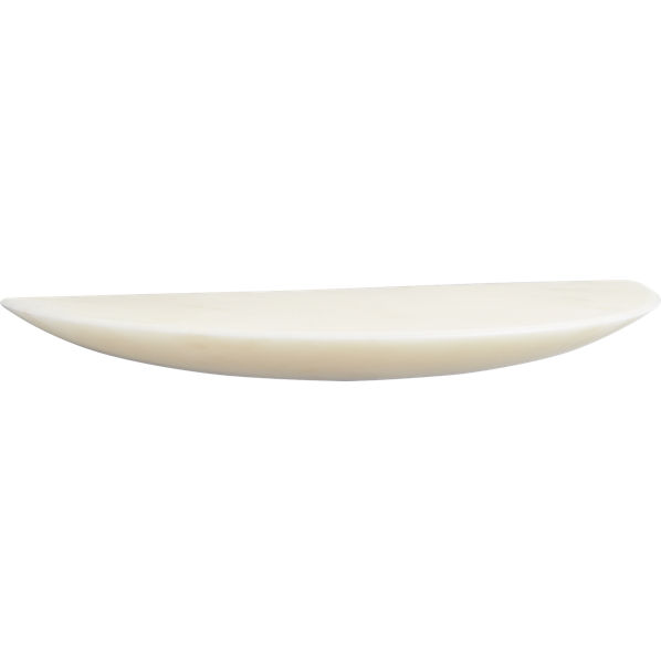 cove marble shelf CB2