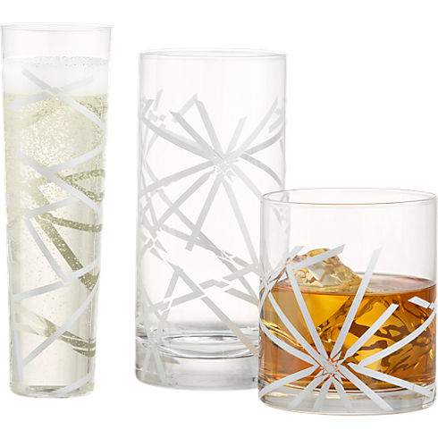 Crackle Glasses - CB2