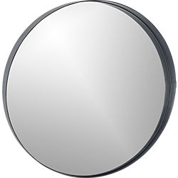 crescent 24.25" round wall mirror