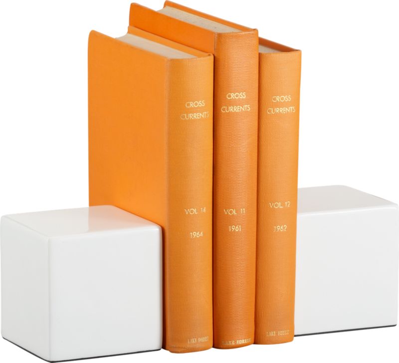 cube bookends