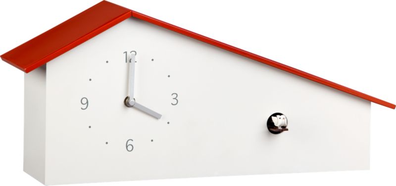 cuckoo 17.5"x8" clock
