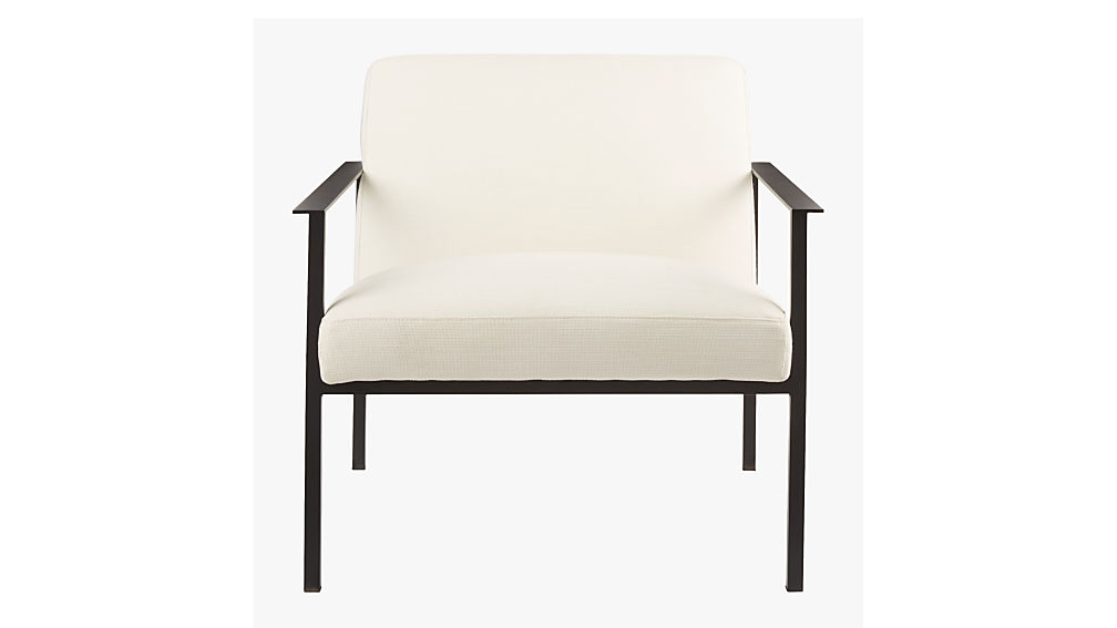 cue chair with black legs | CB2