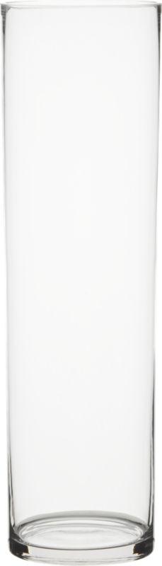 cylinder 19.5" vase