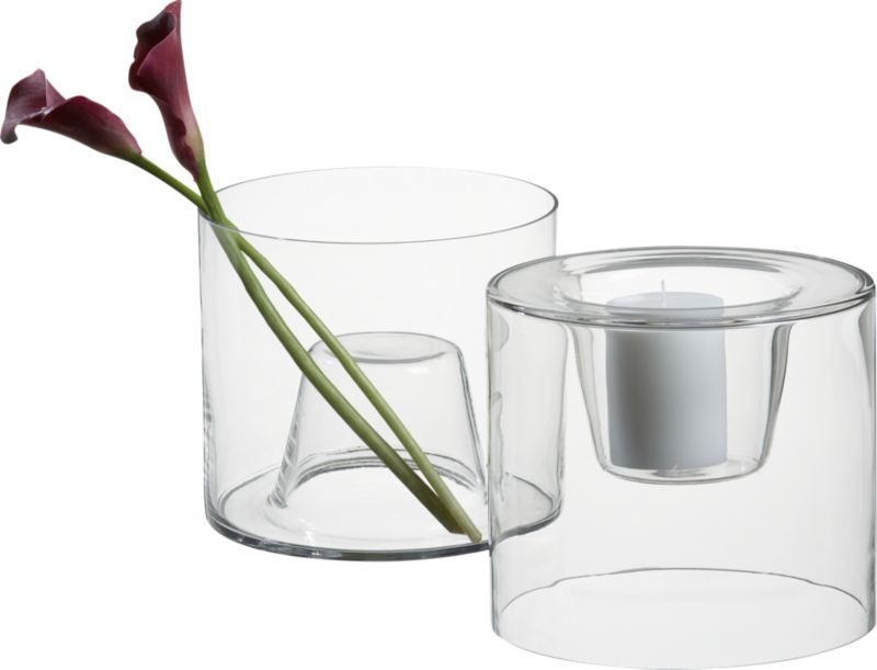 cylinder candleholder/vase