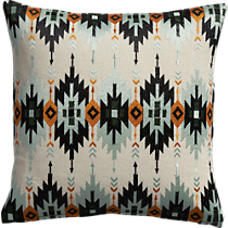 dakota embroidered 16" pillow