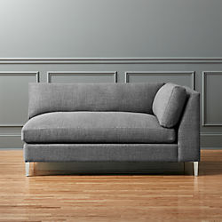 decker left arm chaise
