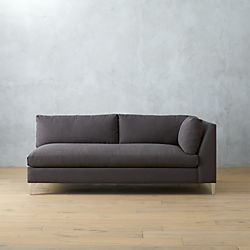 decker right arm sofa