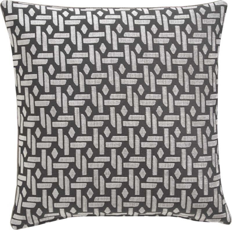 black diamond 18" pillow
