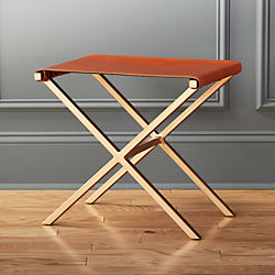leather director's stool