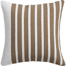 division white/natural 20" pillow