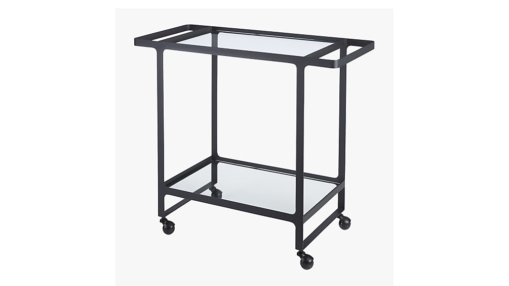 dolce vita outdoor bar cart CB2