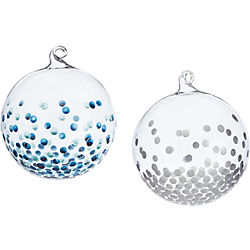 dot ball ornaments