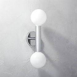 double post sconce