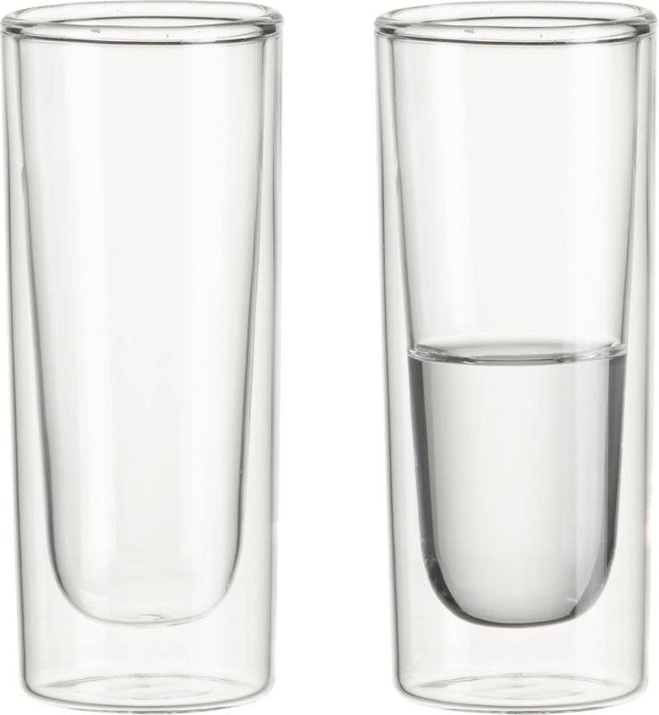 double wall shot glass