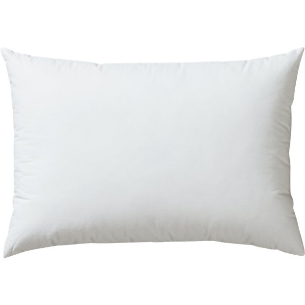 down alternative 18"x12" pillow insert CB2