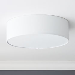 drum flush mount lamp
