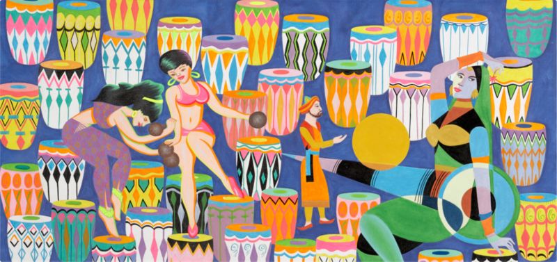 drums painting