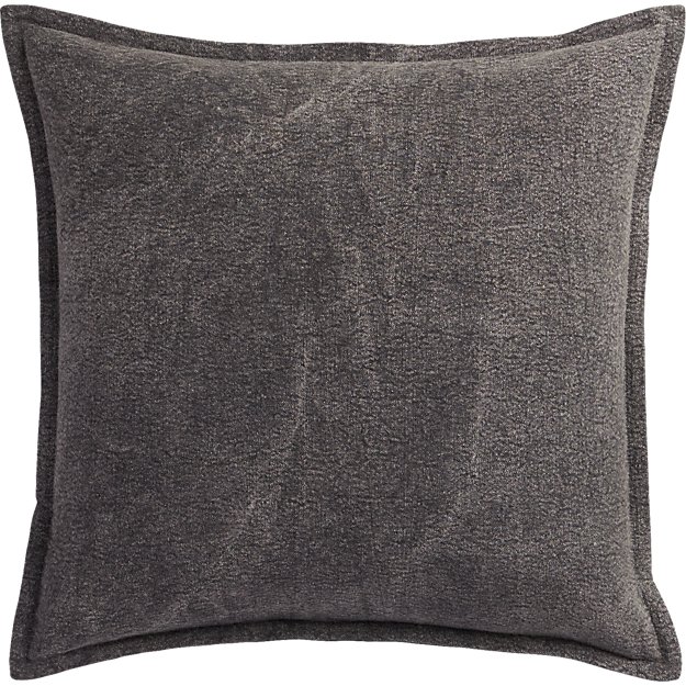 charcoal pillow