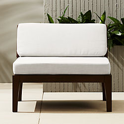 elba armless chair