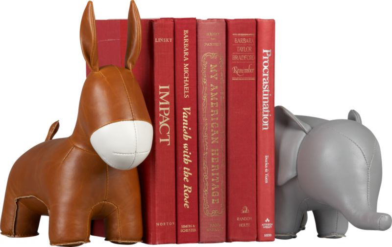 left and right bookends