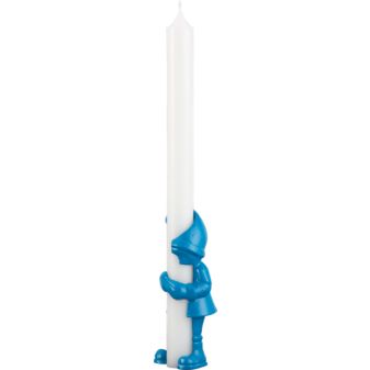 ElfTaperCandleHldrBluF11