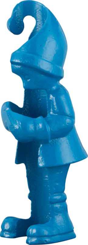 blue candleholder. 2"dia.x5.5"H