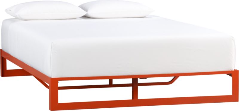 endless loop orange bed