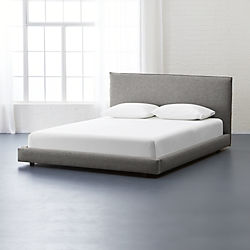façade grey bed