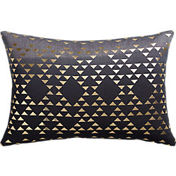 fade to grey 18"x12" pillow