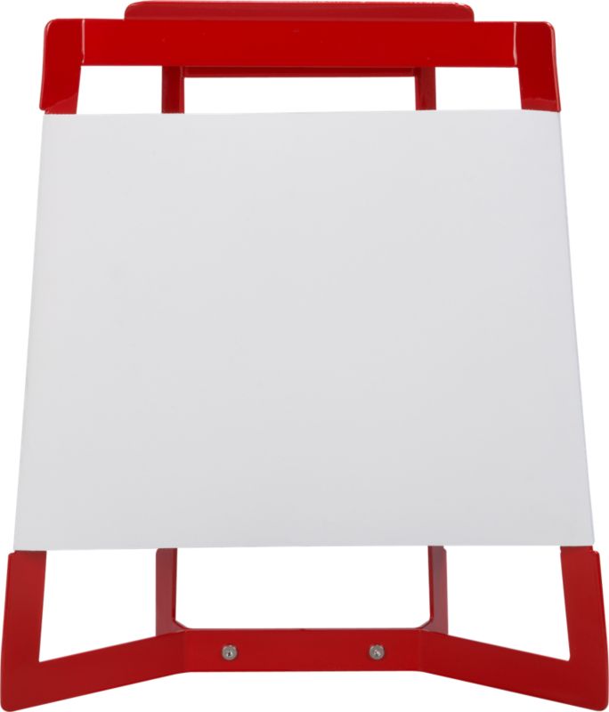 faroles red table lamp