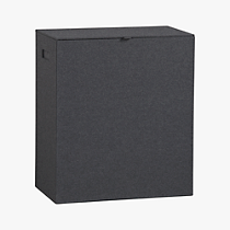 charcoal felt hamper