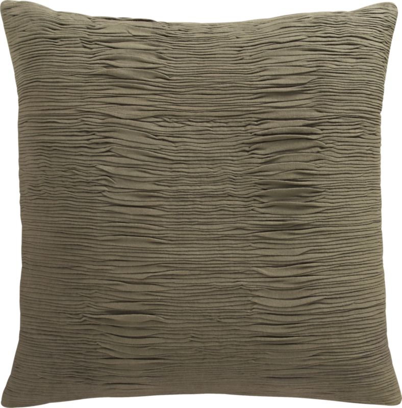 fine lines brown 20" pillow