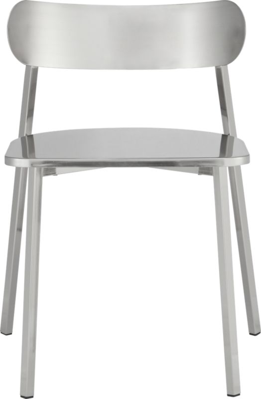 fleet brushed nickel chair