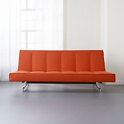flex orange sleeper sofa