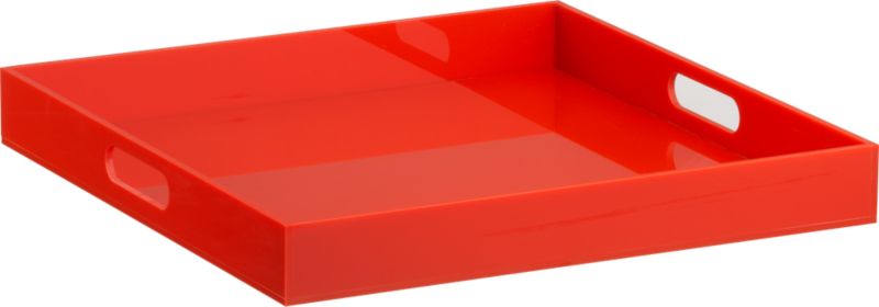 format orange tray