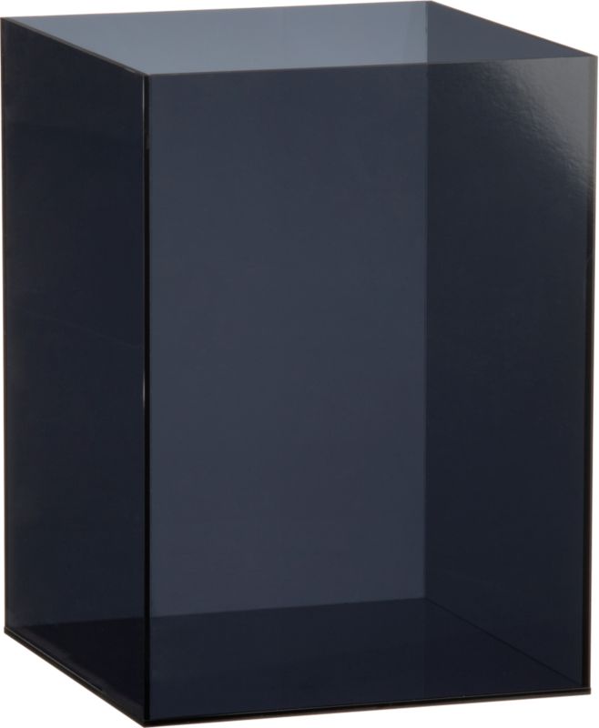 smoke waste can. 9.5"sq.x13"H