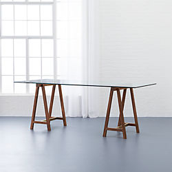 foundry 80" trestle table