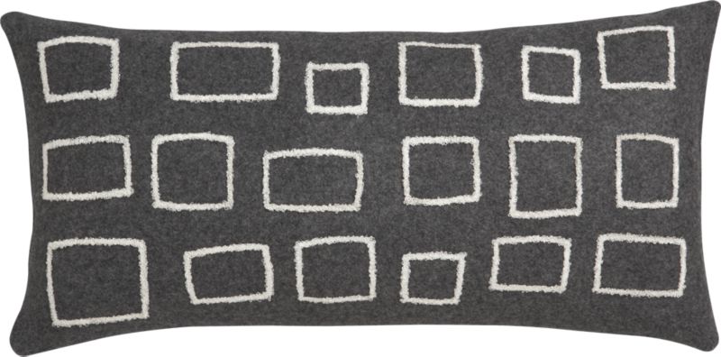 frame 23"x11" pillow