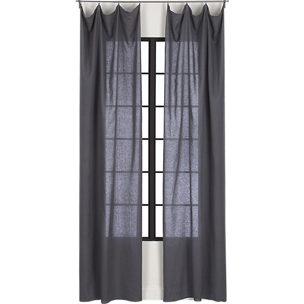 Grey Linen Curtains