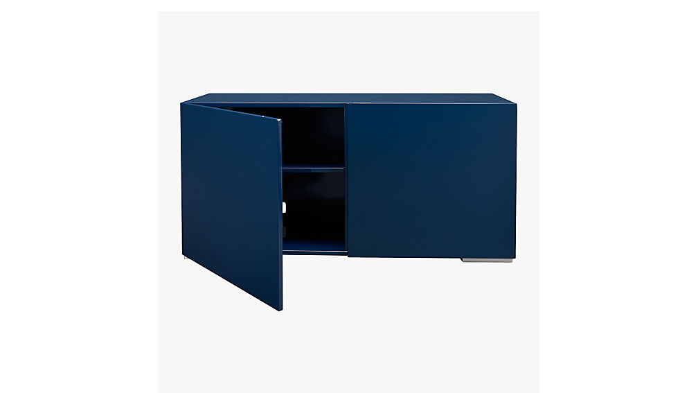 fuel navy credenza CB2