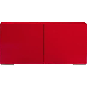 fuel red credenza