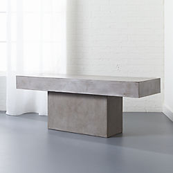 fuze grey bench