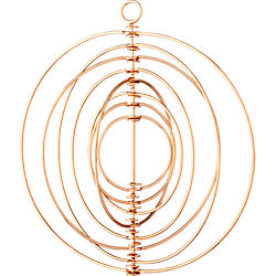 galactic copper ornament