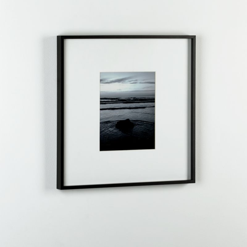 gallery carbon 8x10 picture frame CB2