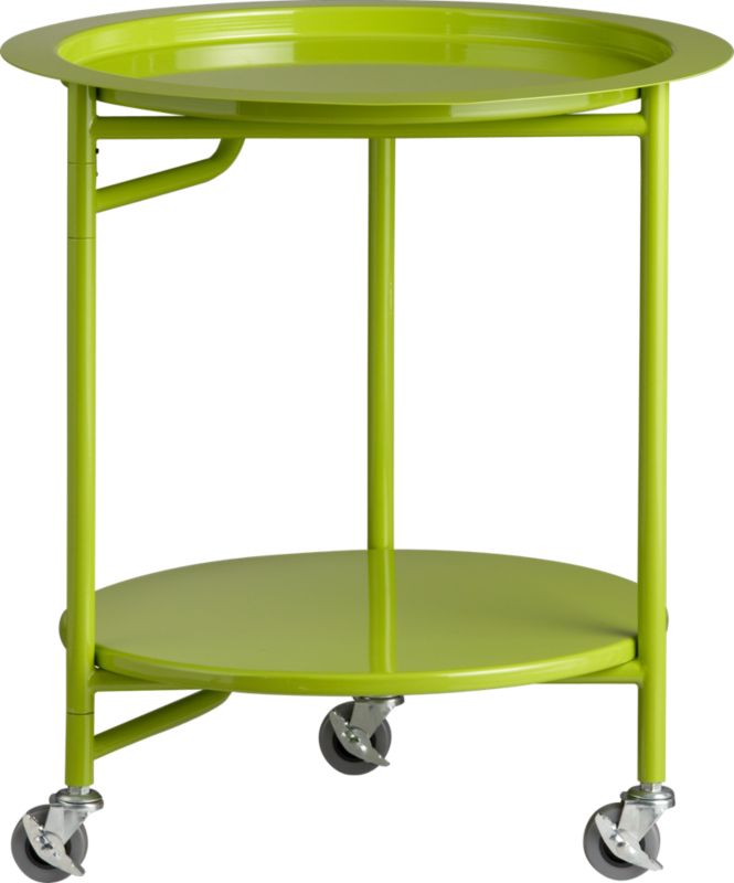 garçon rolling bar cart