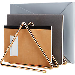 gilded file holder