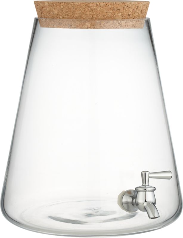 glass beverage dispenser